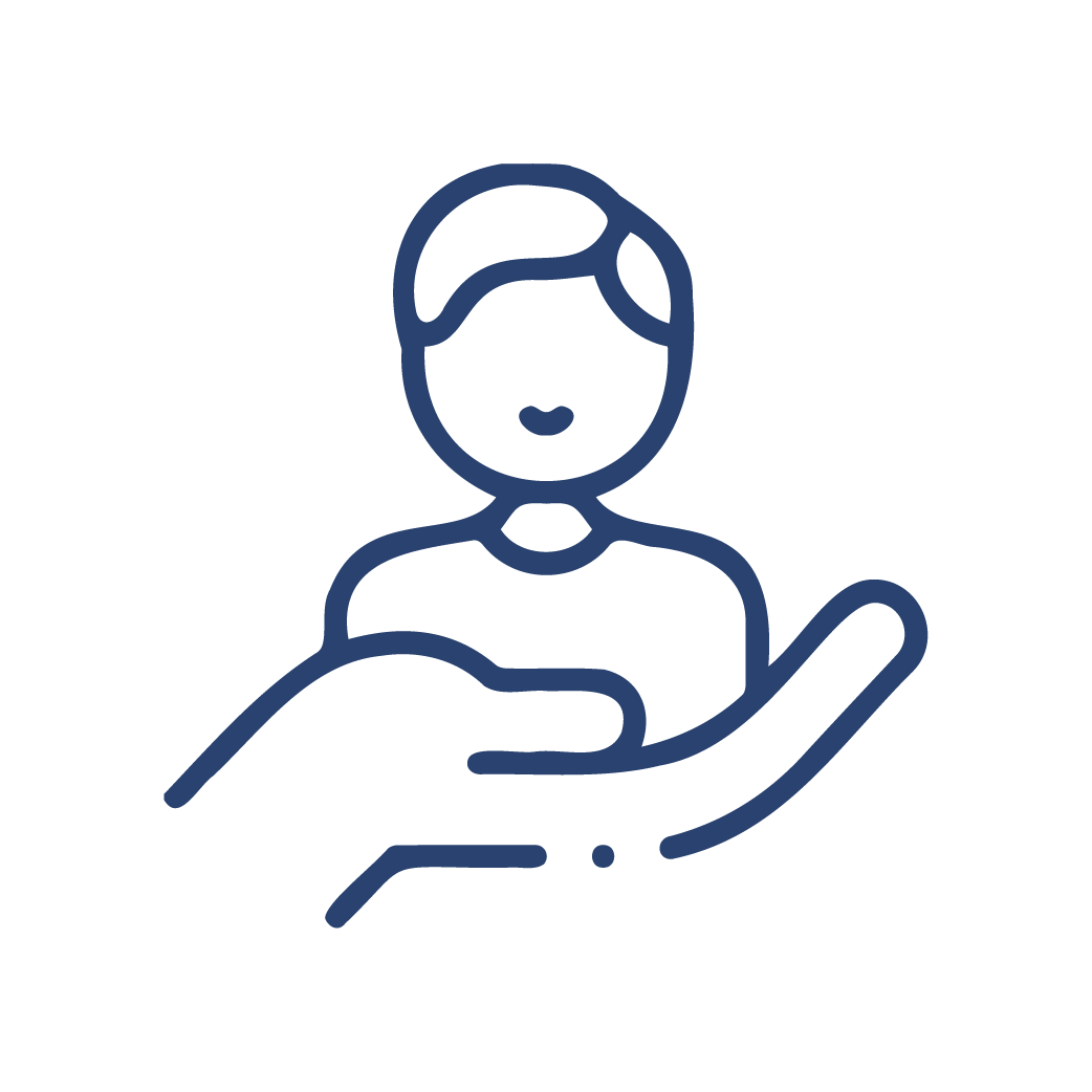 icono de programa de servicio complementario apoyo