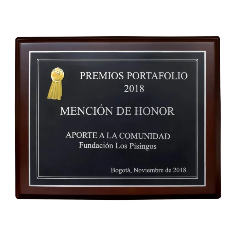 premio y reconocimiento 2018